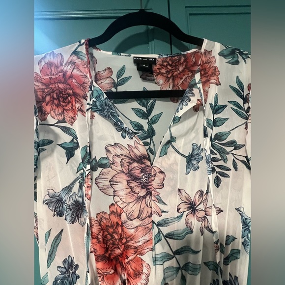 Kate and Lilly Floral Dress Size 6 - Picture 4 of 8